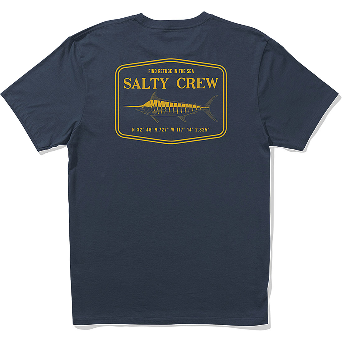 Salty Crew T-Shirt - Stealth Blue Fin