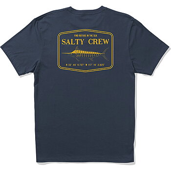Salty Crew T-Shirt - Stealth Blue Fin
