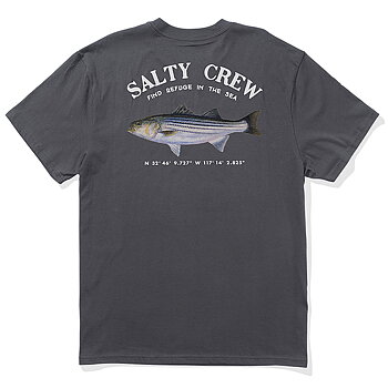 Salty Crew T-Shirt - Snapper Charcoal