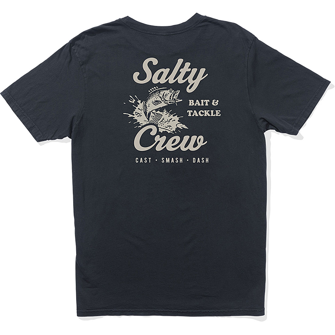 Salty Crew T-Shirt - Bait & Tackle Vintage Black