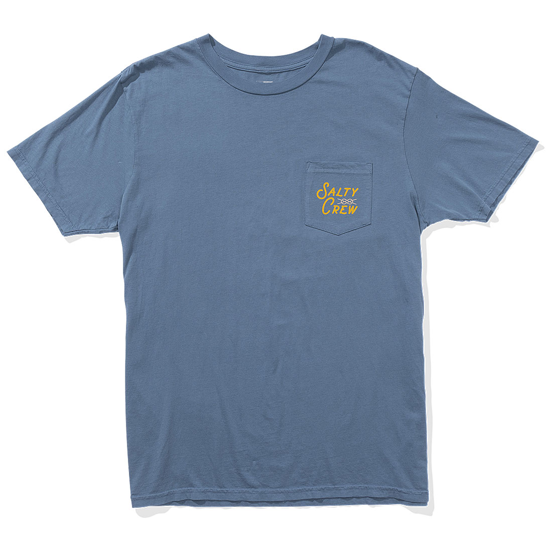 Salty Crew T-Shirt - Splice Vintage Pocket Slate - 2