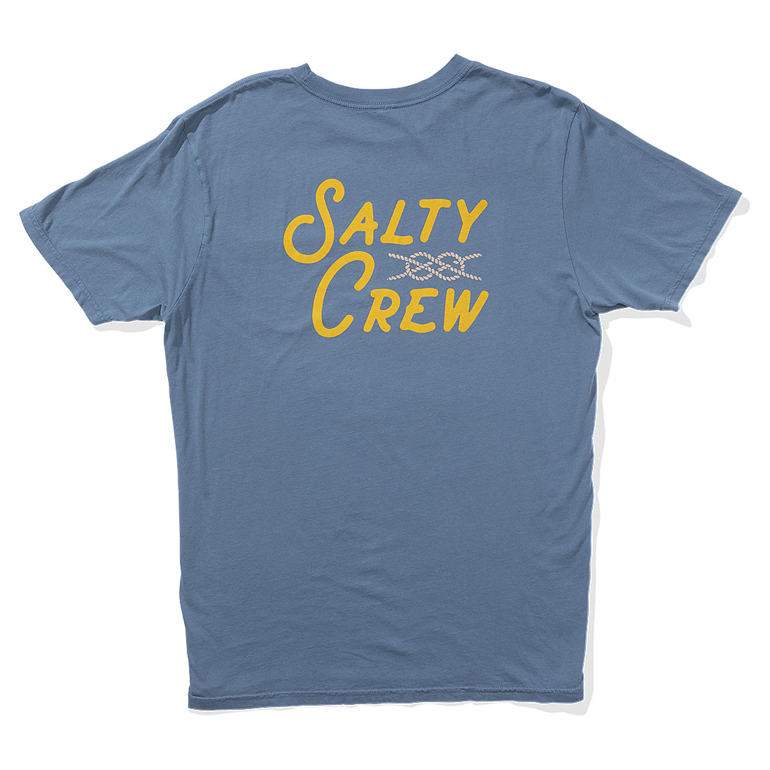 Salty Crew T-Shirt - Splice Vintage Pocket Slate