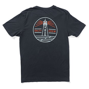 Salty Crew T-Shirt - Lookout Vintage Black