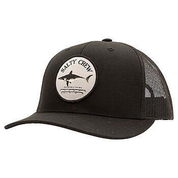 Salty Crew Cap - Bruce Retro Trucker Black