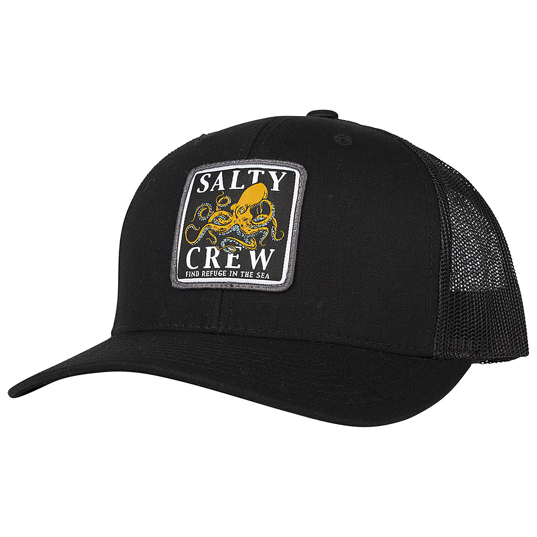 Salty Crew Keps - Ink Slinger Retro Trucker Black