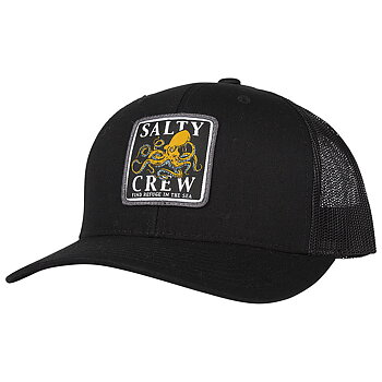 Salty Crew Cap - Ink Slinger Retro Trucker Black