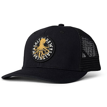 Salty Crew Cap - Tentacles Retro Trucker Black