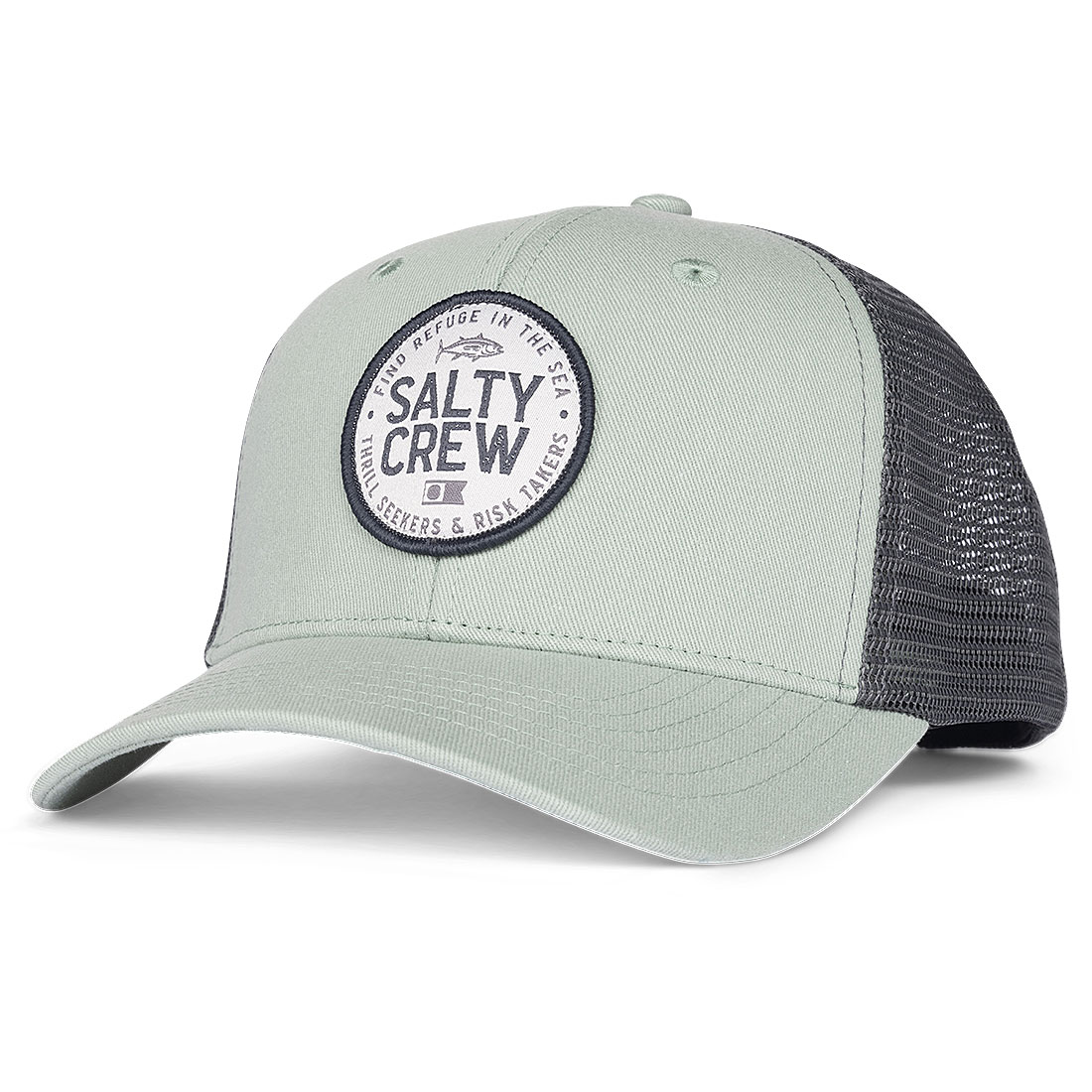 Salty Crew Cap - Legendary Retro Trucker Mackerel/Charcoal
