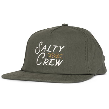 Salty Crew Cap - Splice 5 Panel Olive