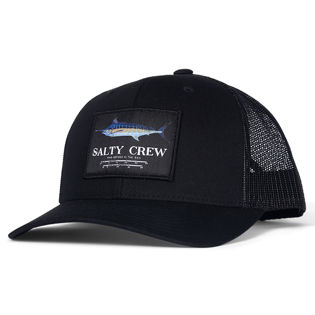 Salty Crew Keps - Marlin Mount Retro Trucker Black