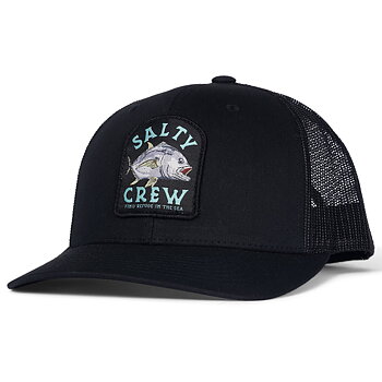 Salty Crew Cap - Ulua Retro Trucker Black