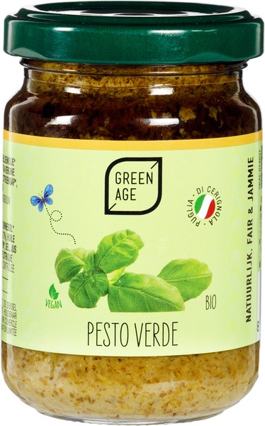 Pesto Grön 140g Green Age Eko