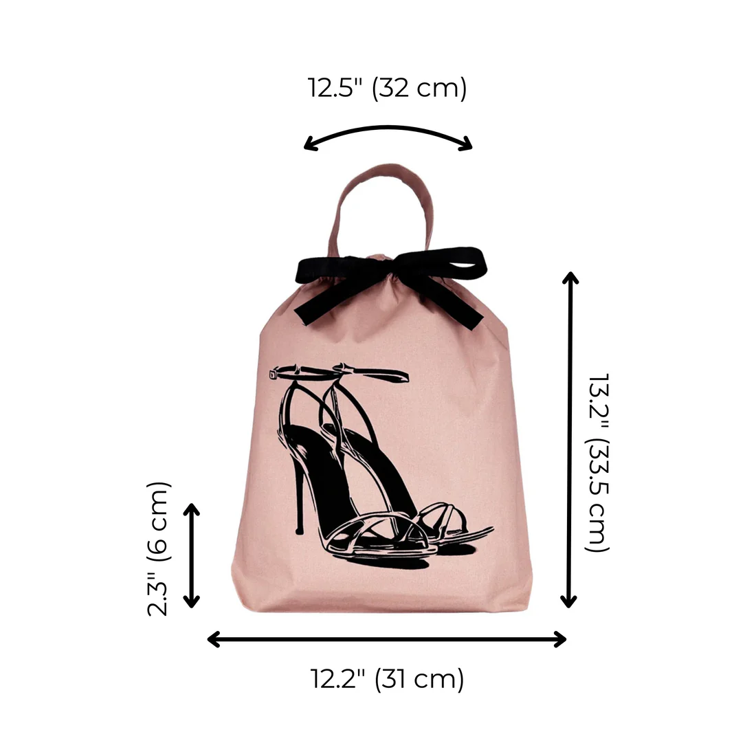 Förvaringspåse - Pumps high heel | Pink - 3