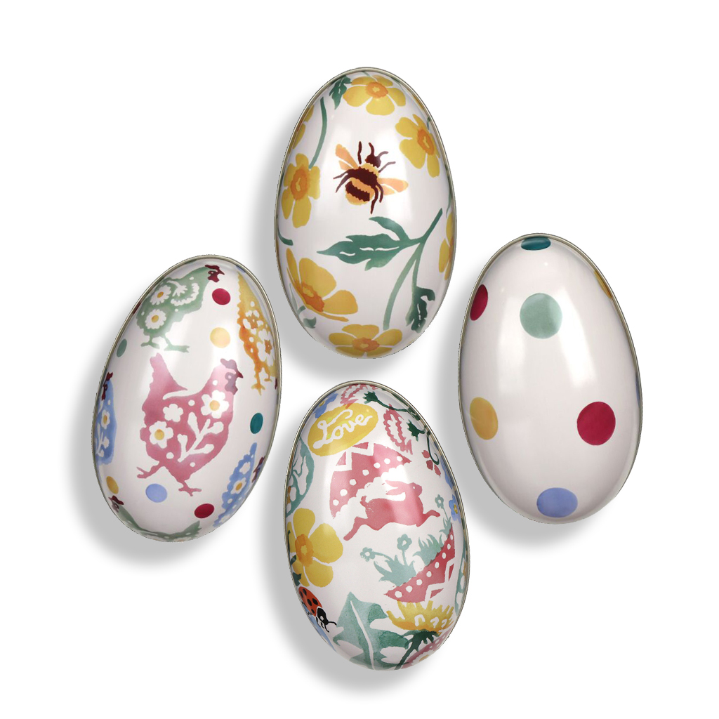 Påskägg Emma Bridgewater i plåt 11 cm