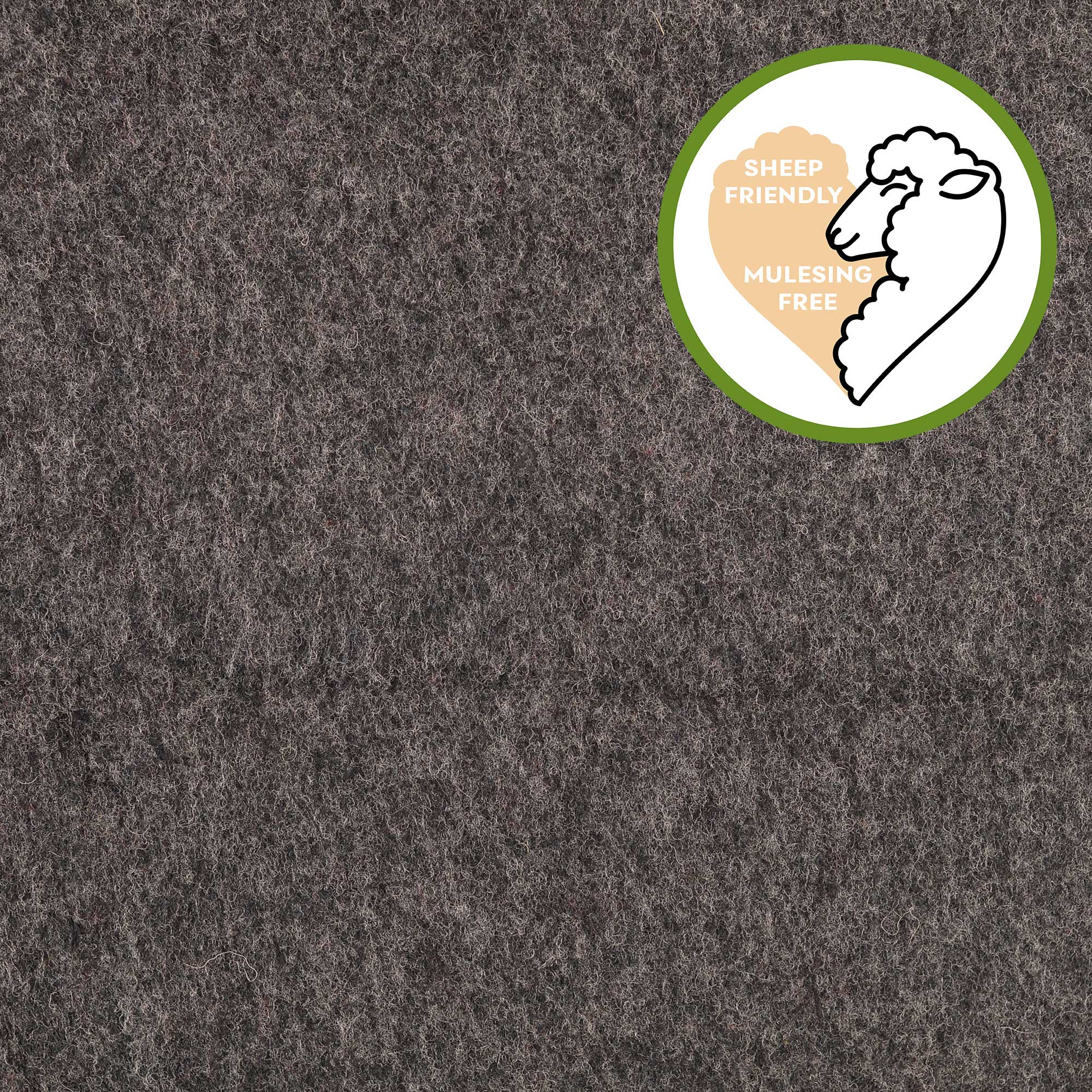 WOOL FLECCE - DARK GRAY/CHARCOAL - 2
