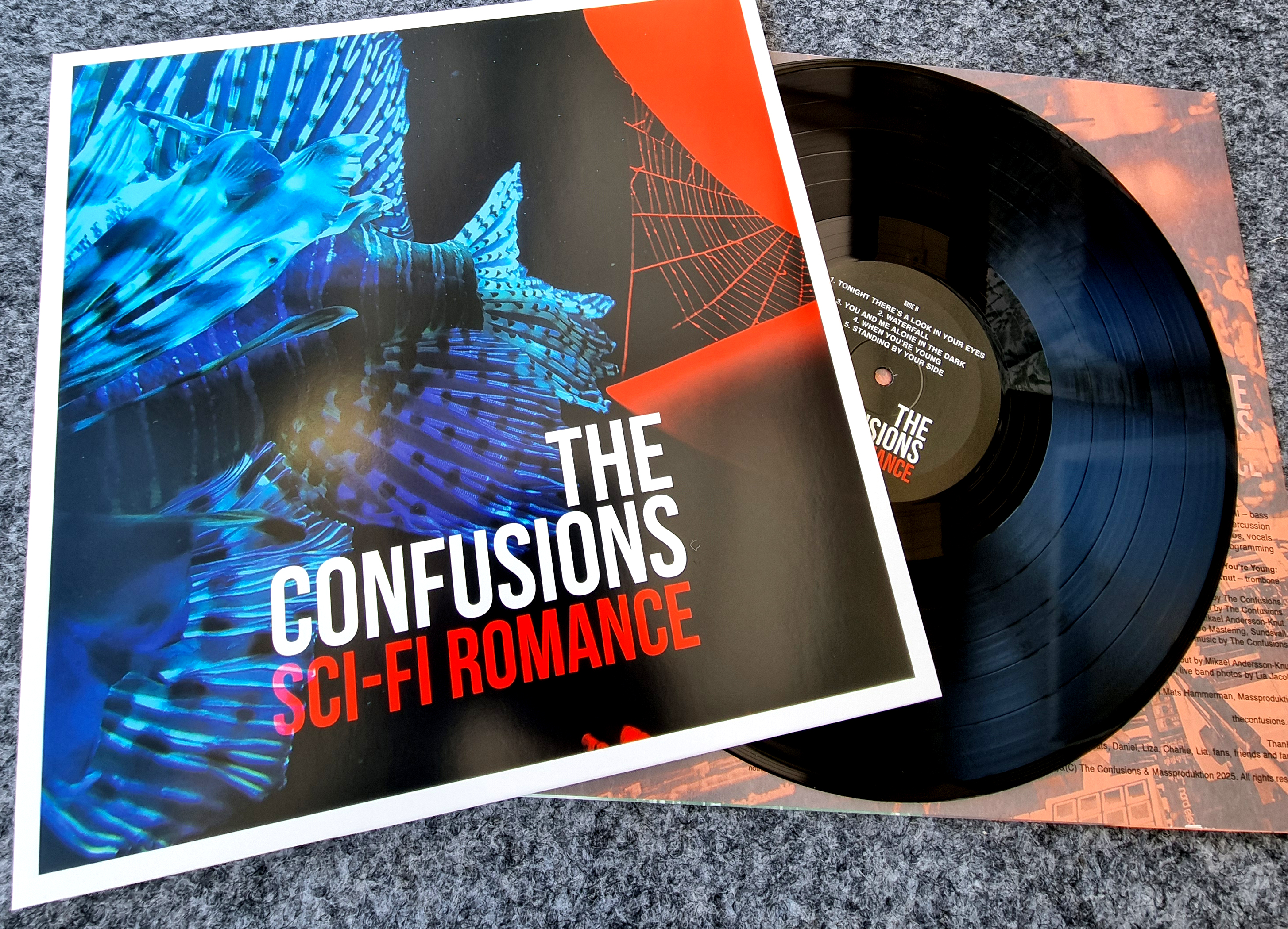 THE CONFUSIONS - Sci-Fi Romance  - vinylalbum - 2