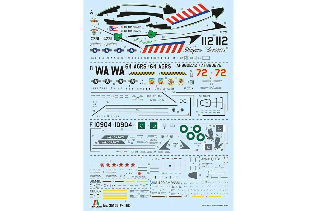 F-16C Fighting Falcon 1/48 - 2