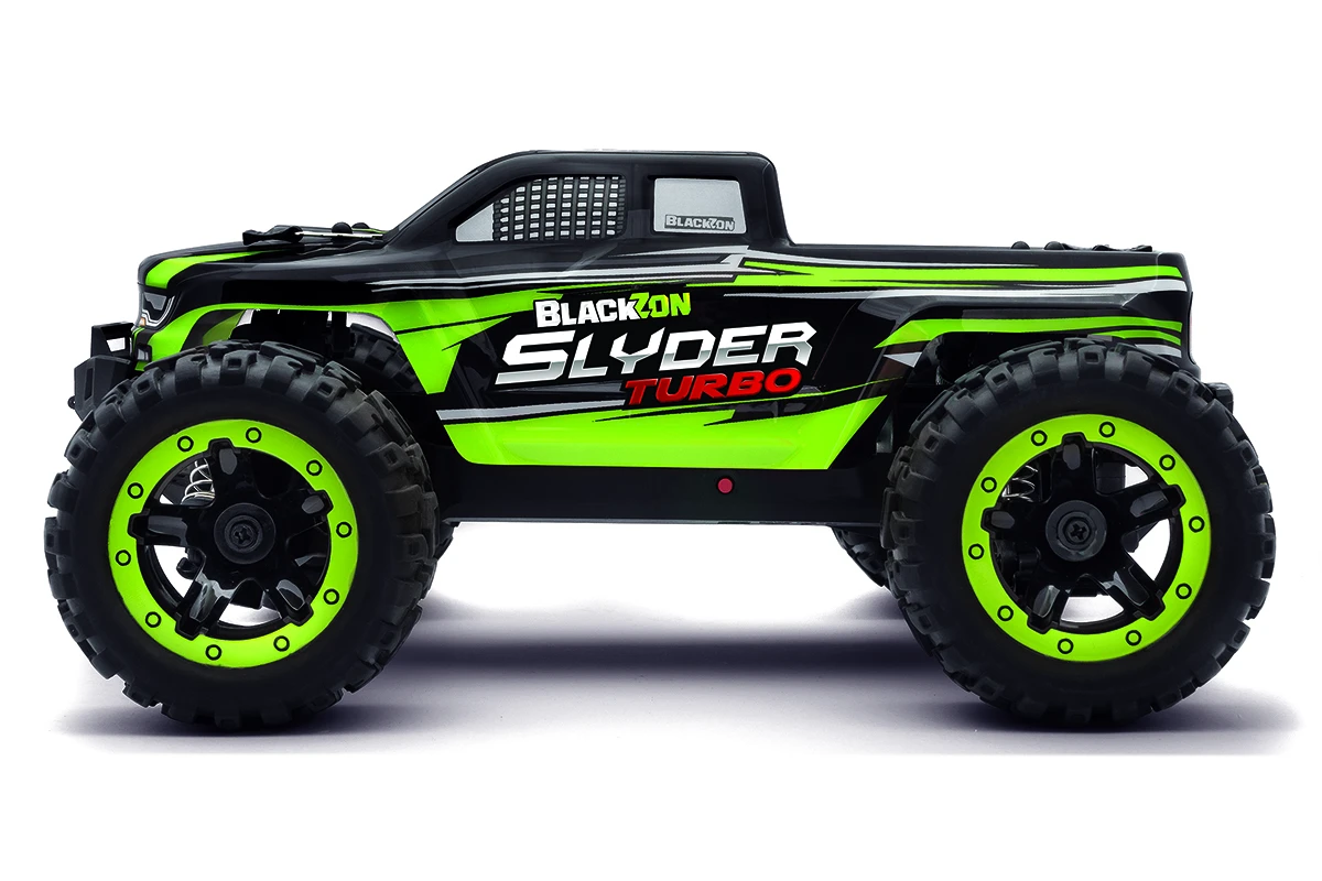 Slyder MT Turbo 2S borstlös 1/16 4WD Grön - 2