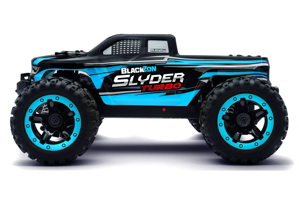 Slyder MT Turbo 2S borstlös 1/16 4WD Blå - 2