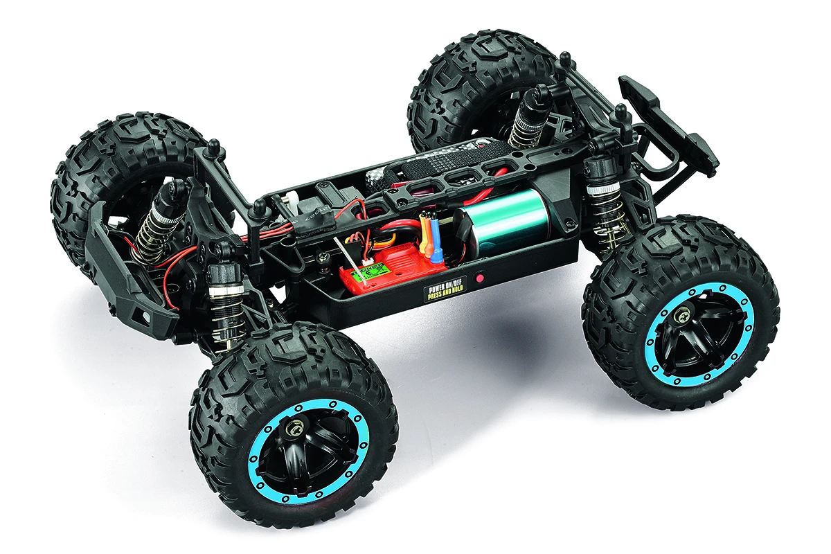 Slyder MT Turbo 2S borstlös 1/16 4WD Blå - 3