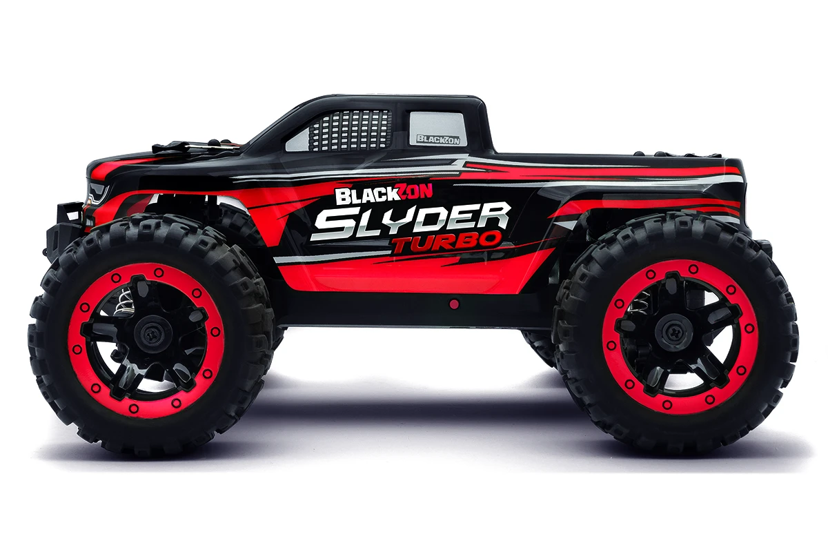 Slyder MT Turbo 2S borstlös 1/16 4WD Röd - 2