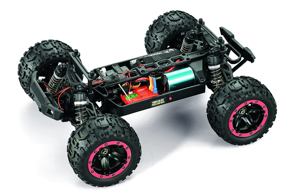 Slyder MT Turbo 2S borstlös 1/16 4WD Röd - 3