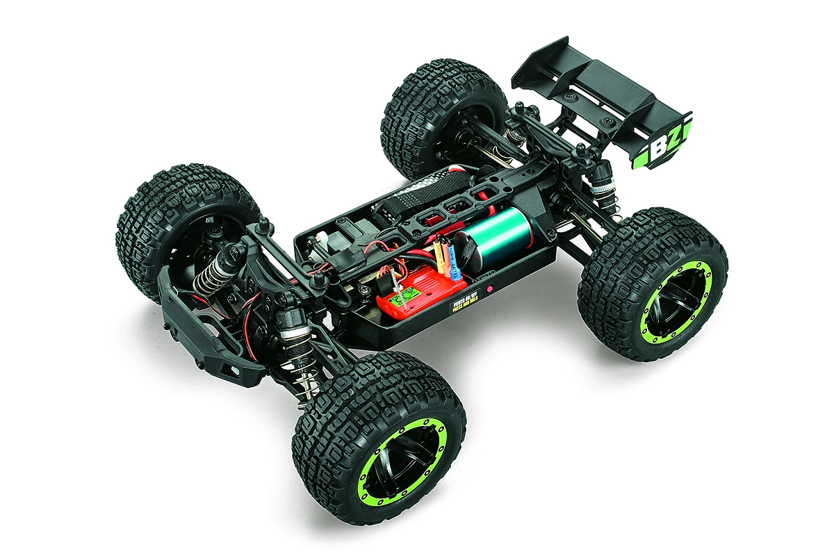 Slyder ST Turbo 2S borstlös 1/16 4WD Grön - 3