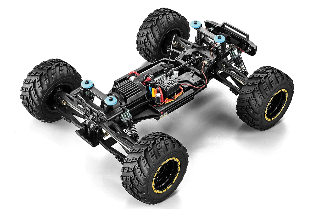 Smyter MT Turbo 3S Brushless 1/12 4WD Yellow - 3