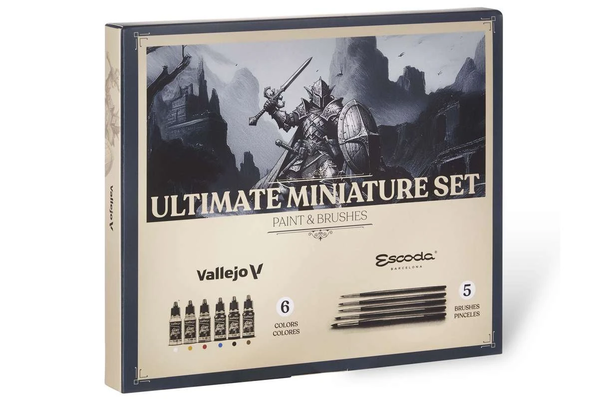 Ultimate Game Color Miniatyrset m. färg/penslar - 2