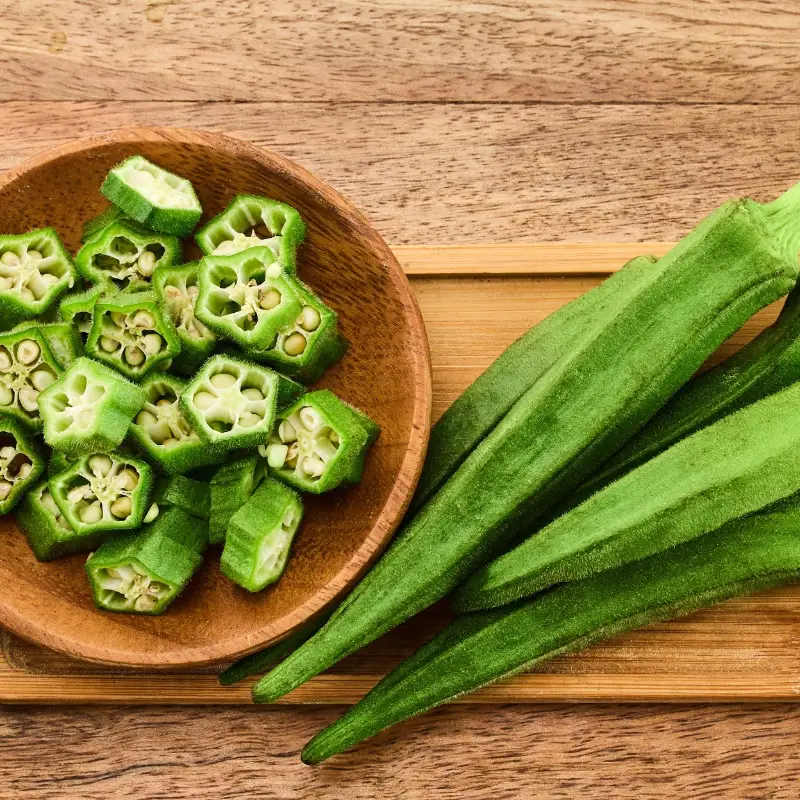 Okra 'Clemson Spineless'