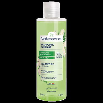 Natessance Purifying Shampoo - Tea tree & Phycozinc