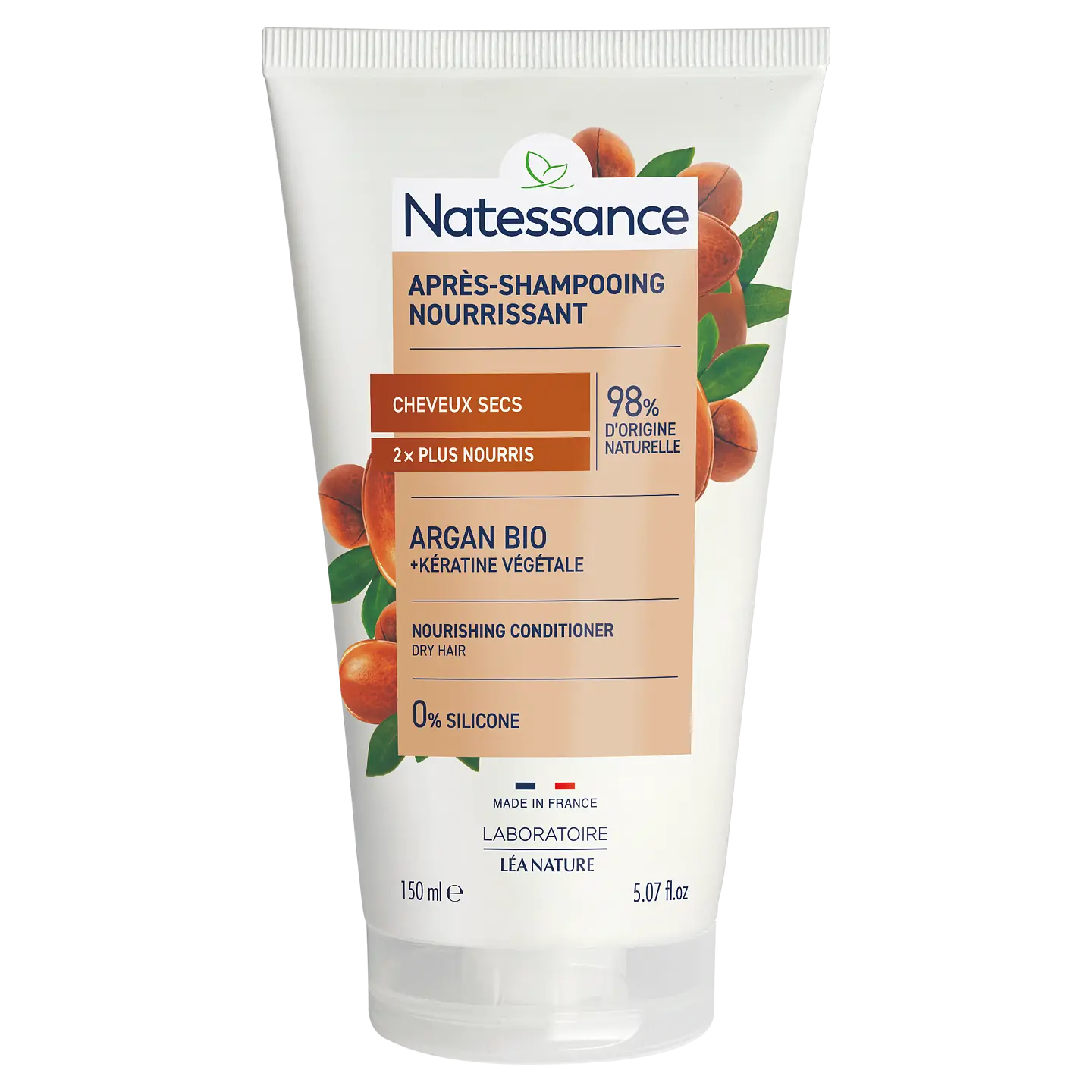 Natessance Nourishing Conditioner - Argan & plan keratin