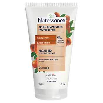 Natessance Nourishing Conditioner - Argan & plan keratin