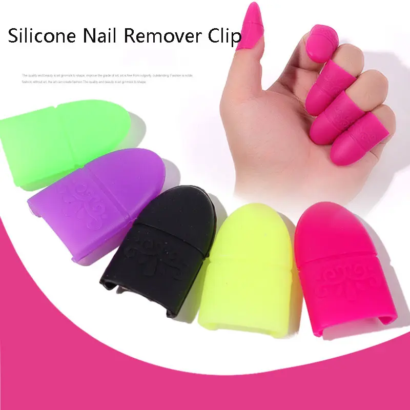 Klämmor för nagellacksborttagning  på fingrar - 5 pack - 4
