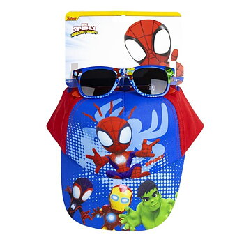 Spiderman Marvel Keps och solglasögon till barn Spidey