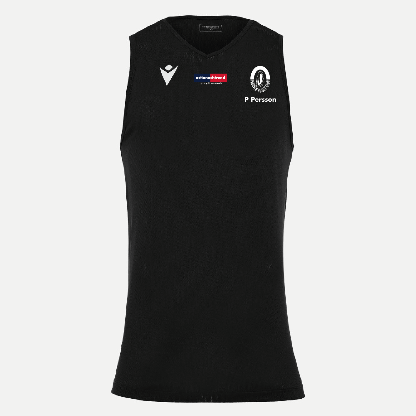 Macron Deva Light Training Shirt USX (Pingvin Rugby Club)