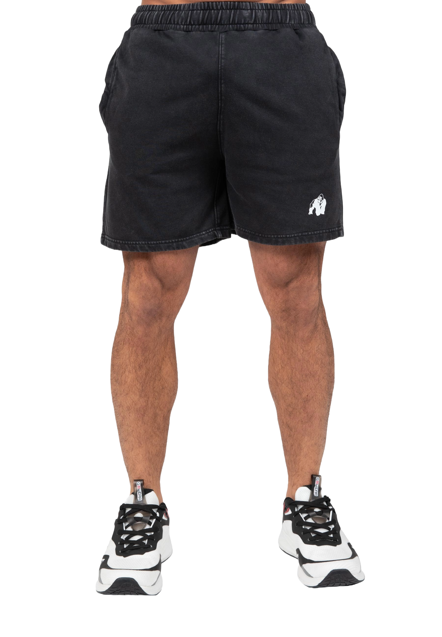 Curtis Sweatshorts, washed grey - 8