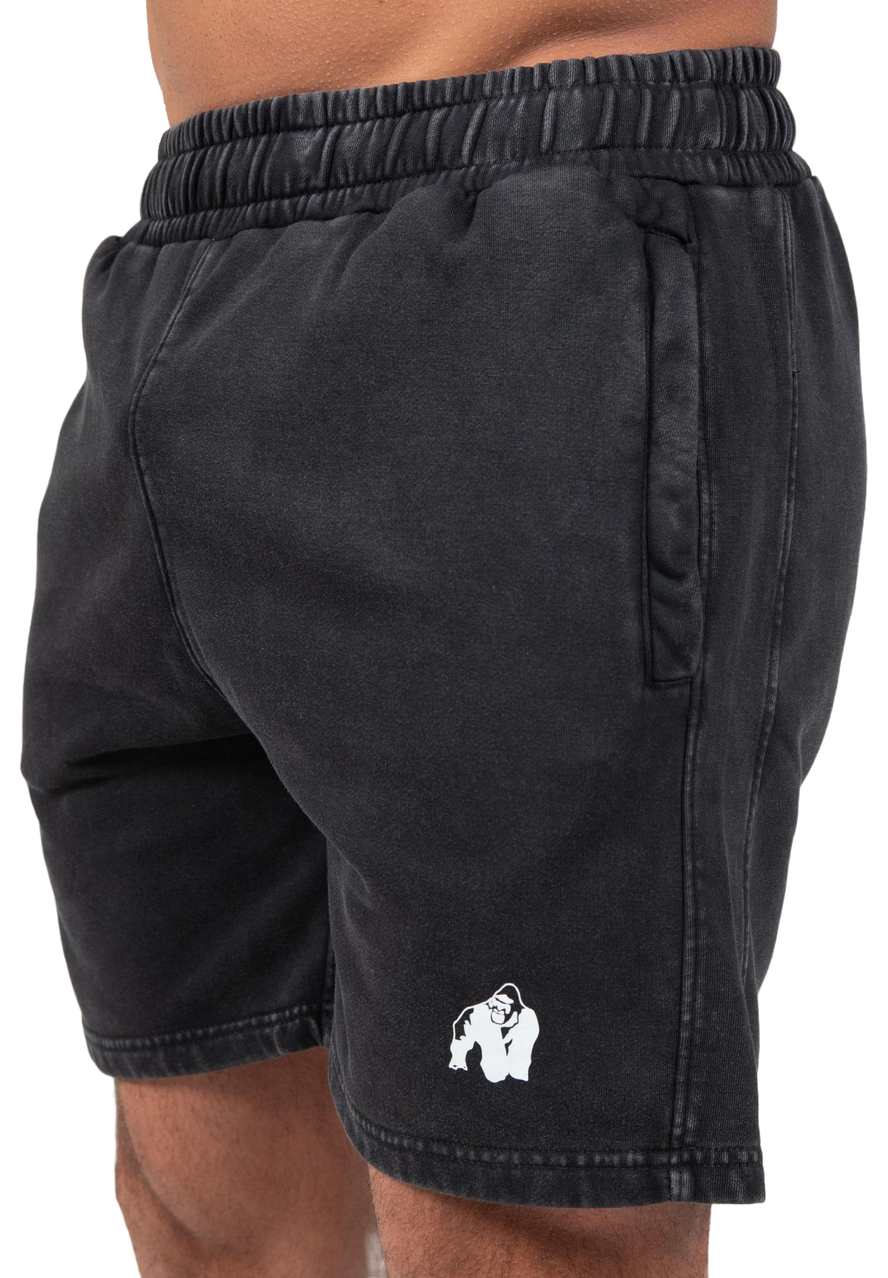 Curtis Sweatshorts, washed grey - 7