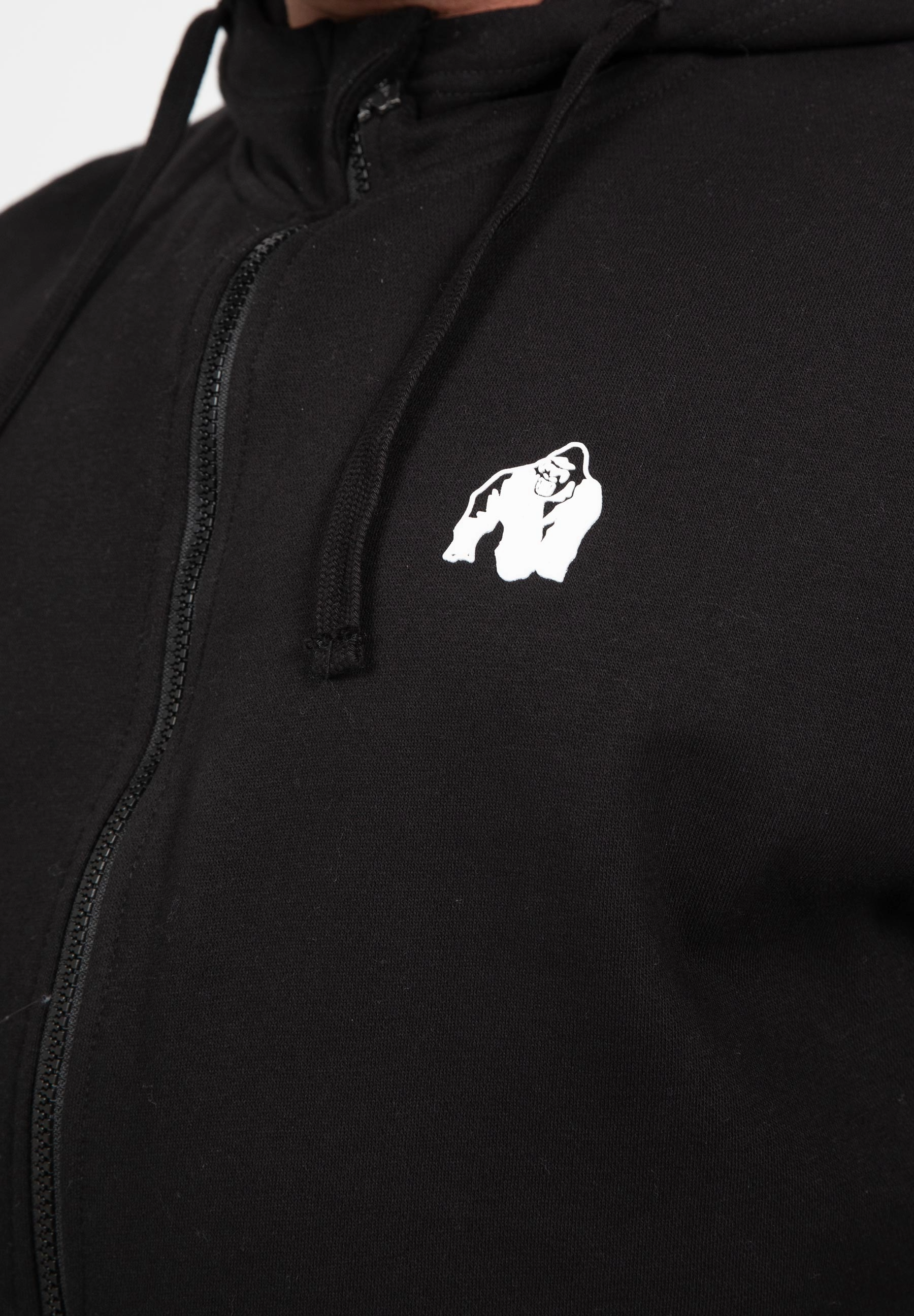 Leon Zipped Hoodie, black - 8