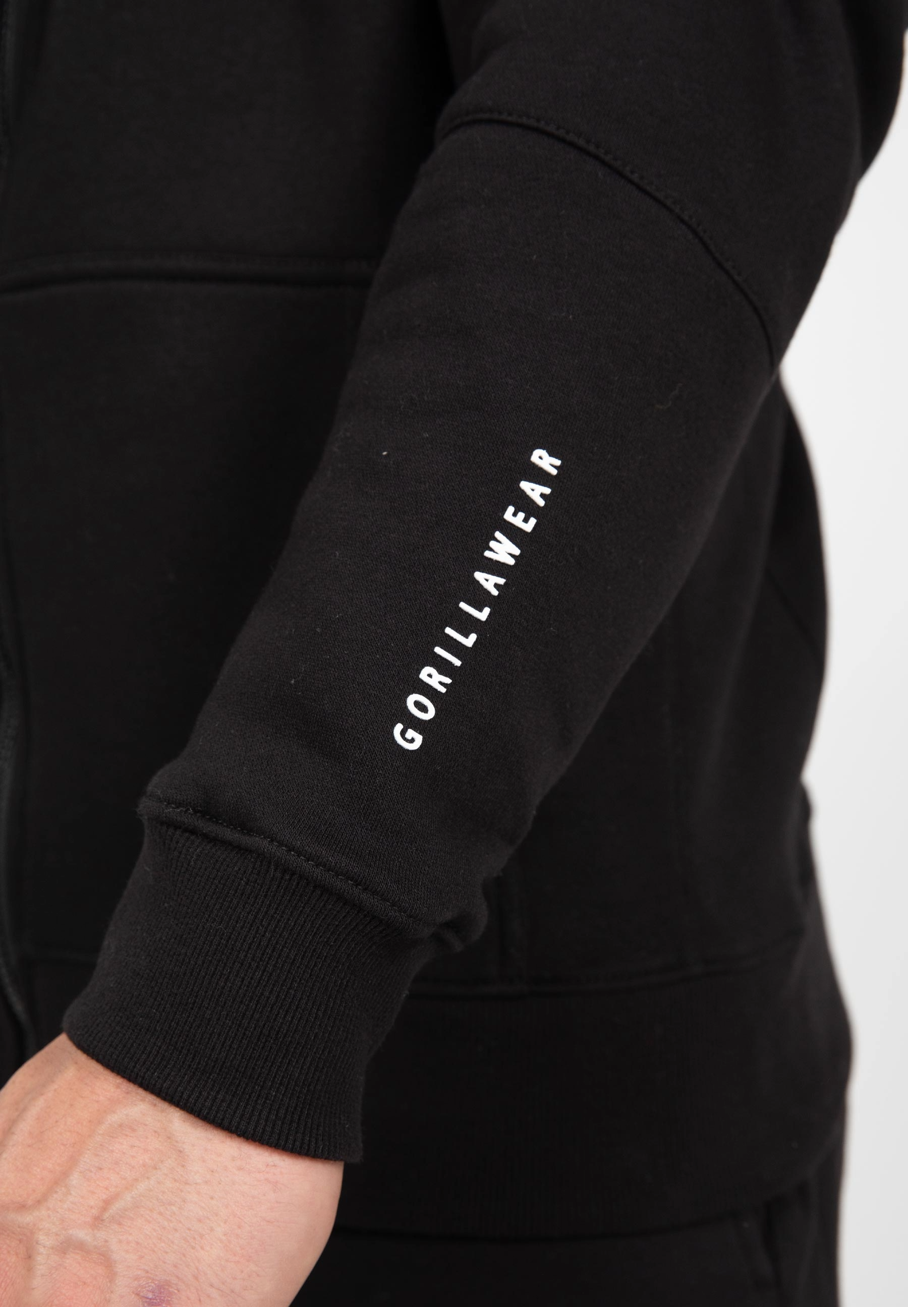 Leon Zipped Hoodie, black - 5