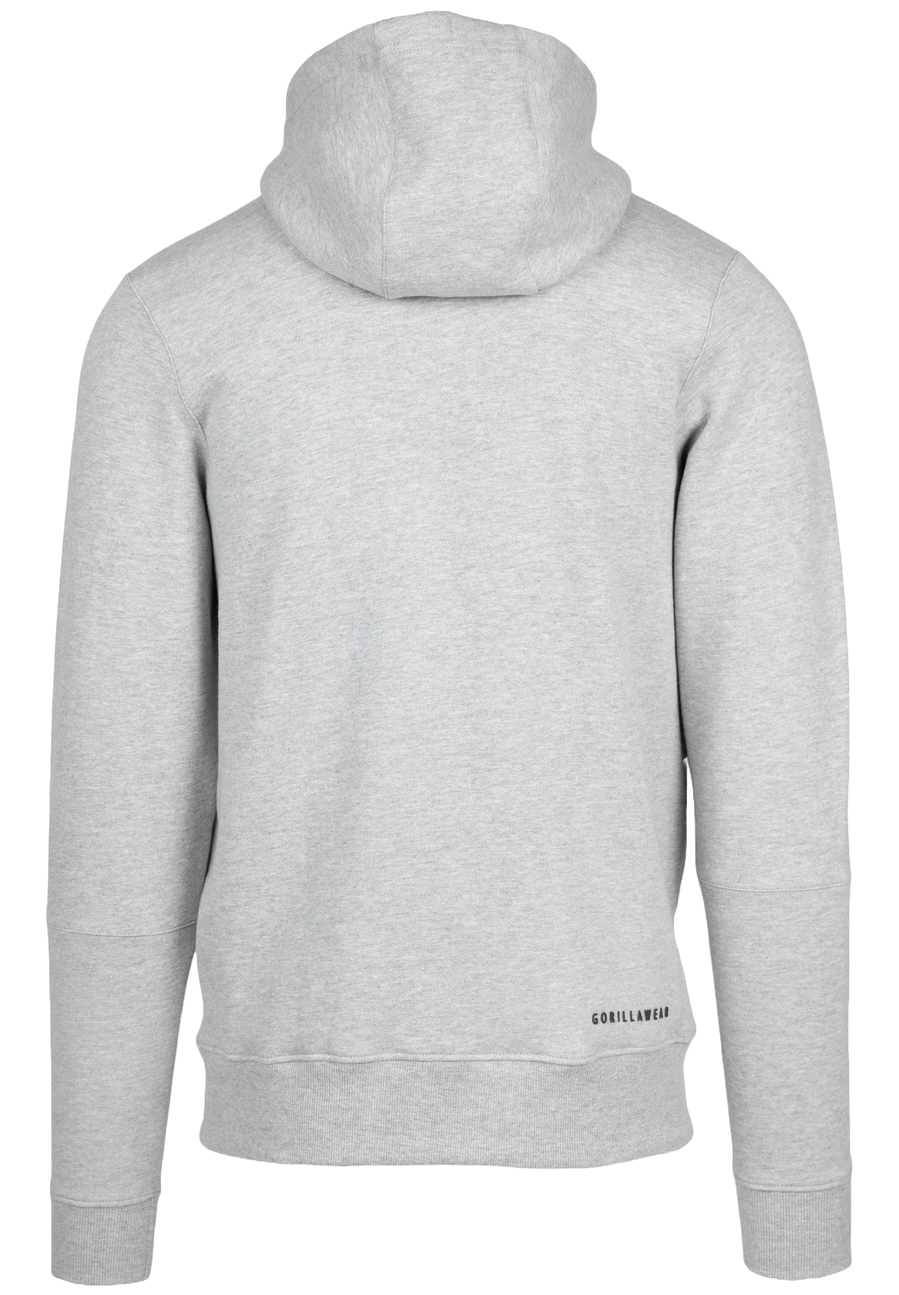 Leon Zipped Hoodie, grey - 9
