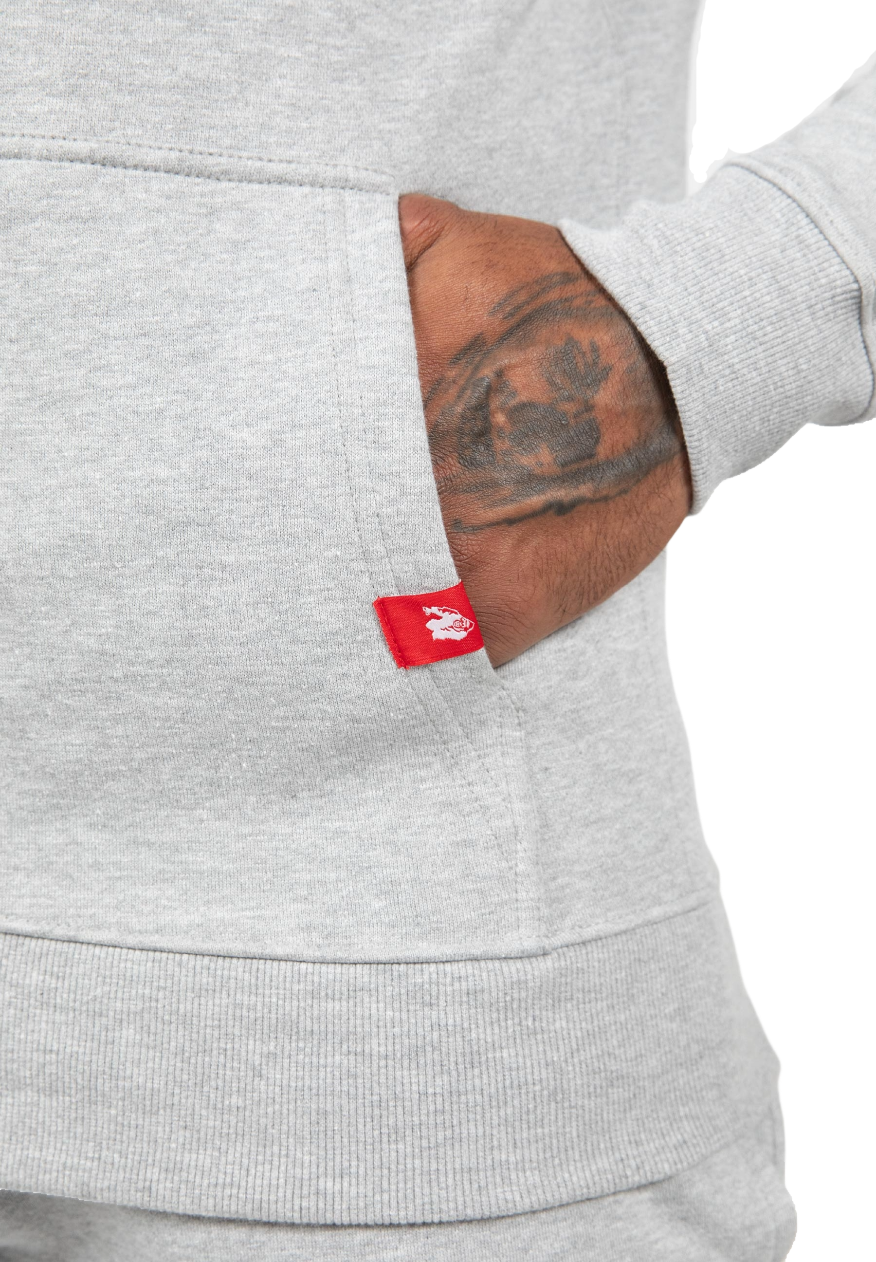 Leon Zipped Hoodie, grey - 6