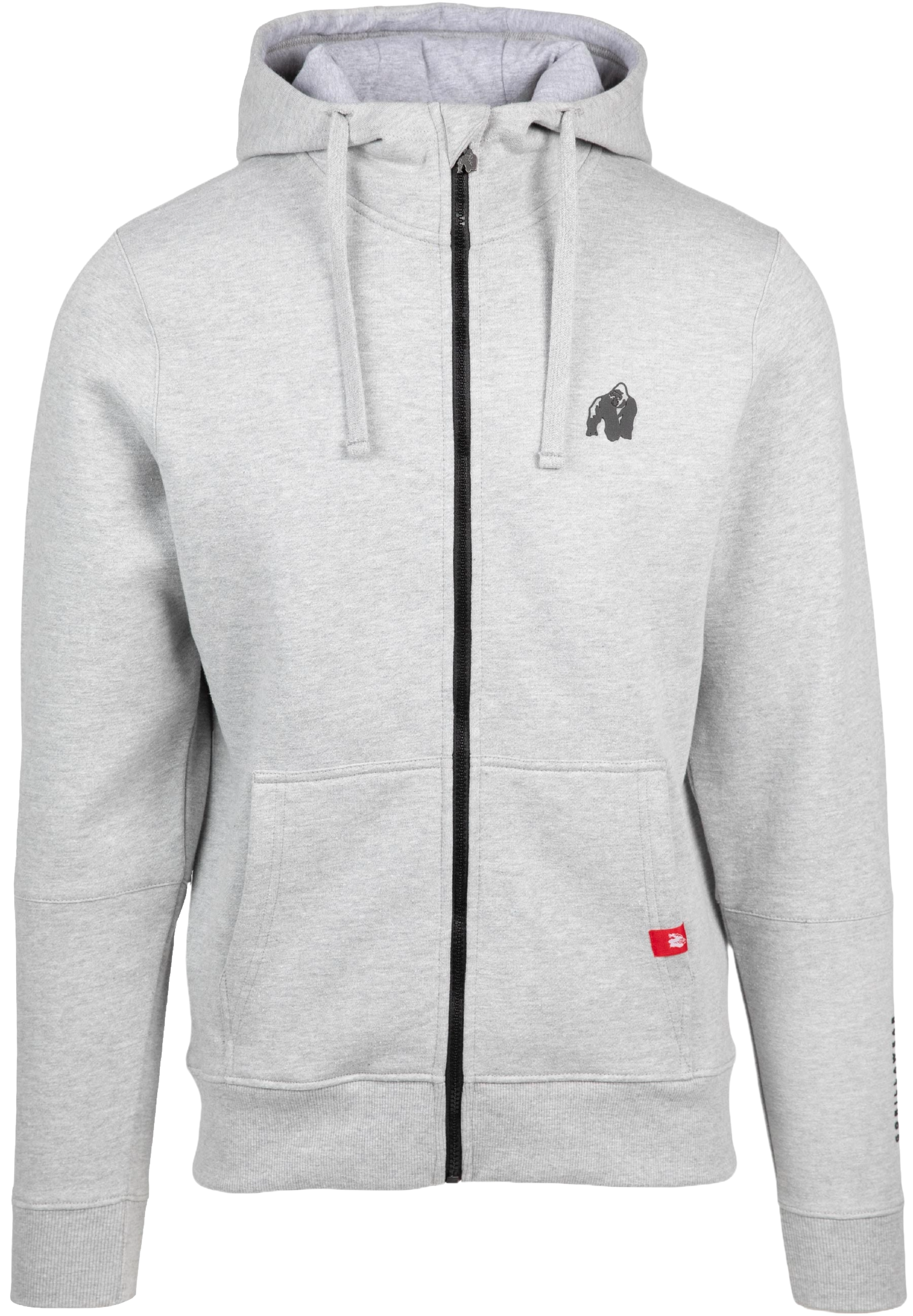 Leon Zipped Hoodie, grey - 8