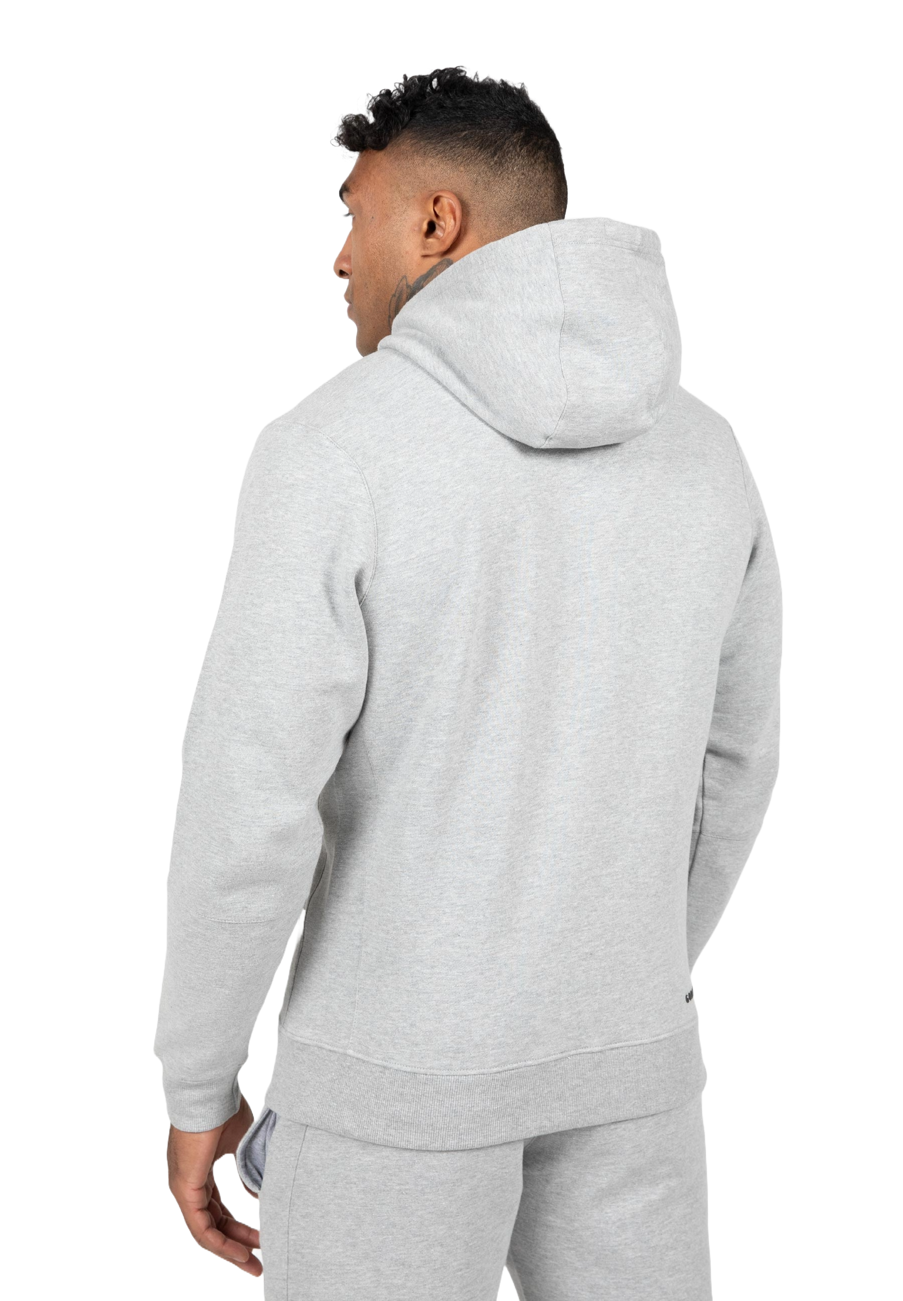 Leon Zipped Hoodie, grey - 2