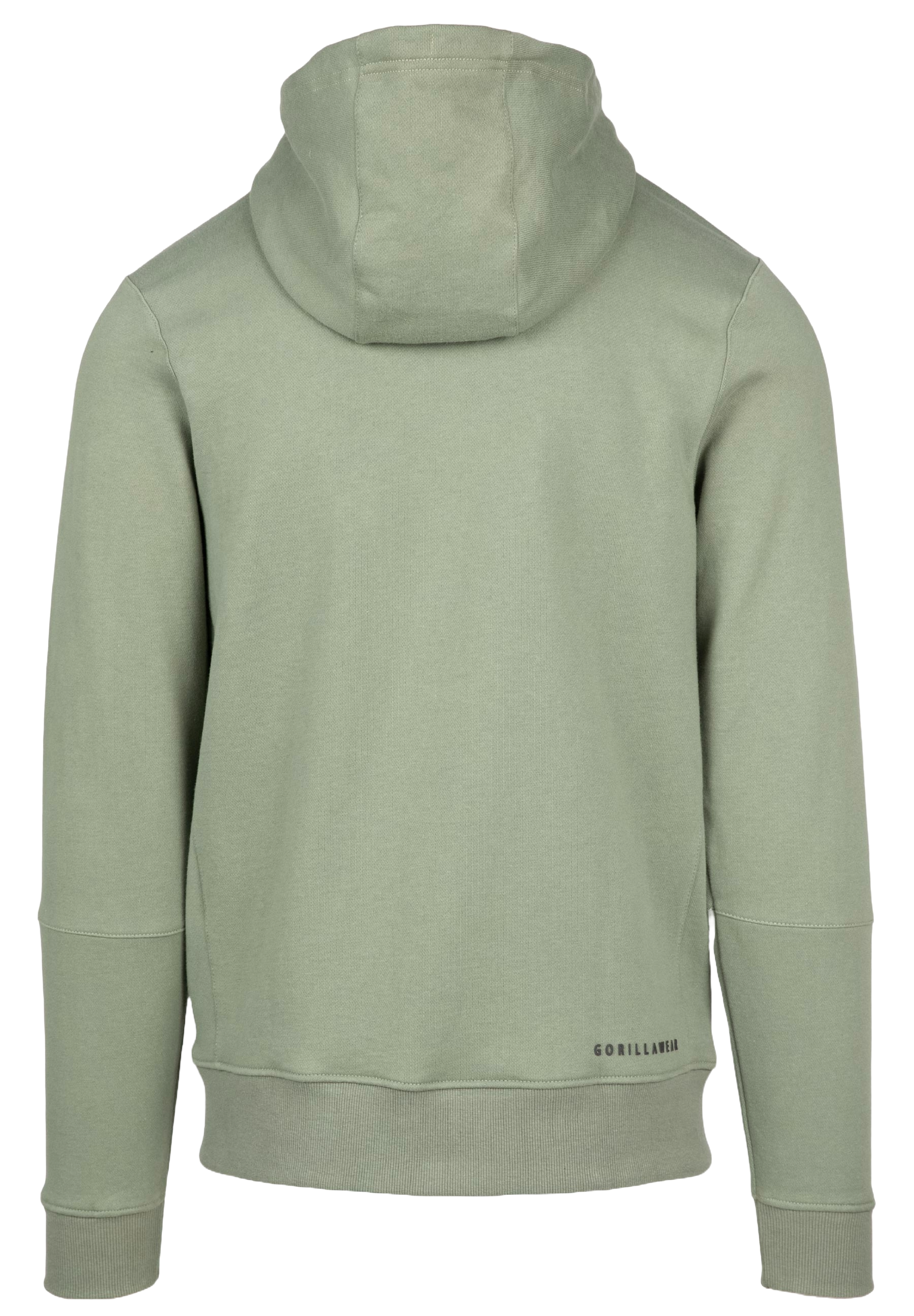 Leon Zipped Hoodie, green - 10