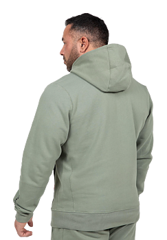 Leon Zipped Hoodie, green