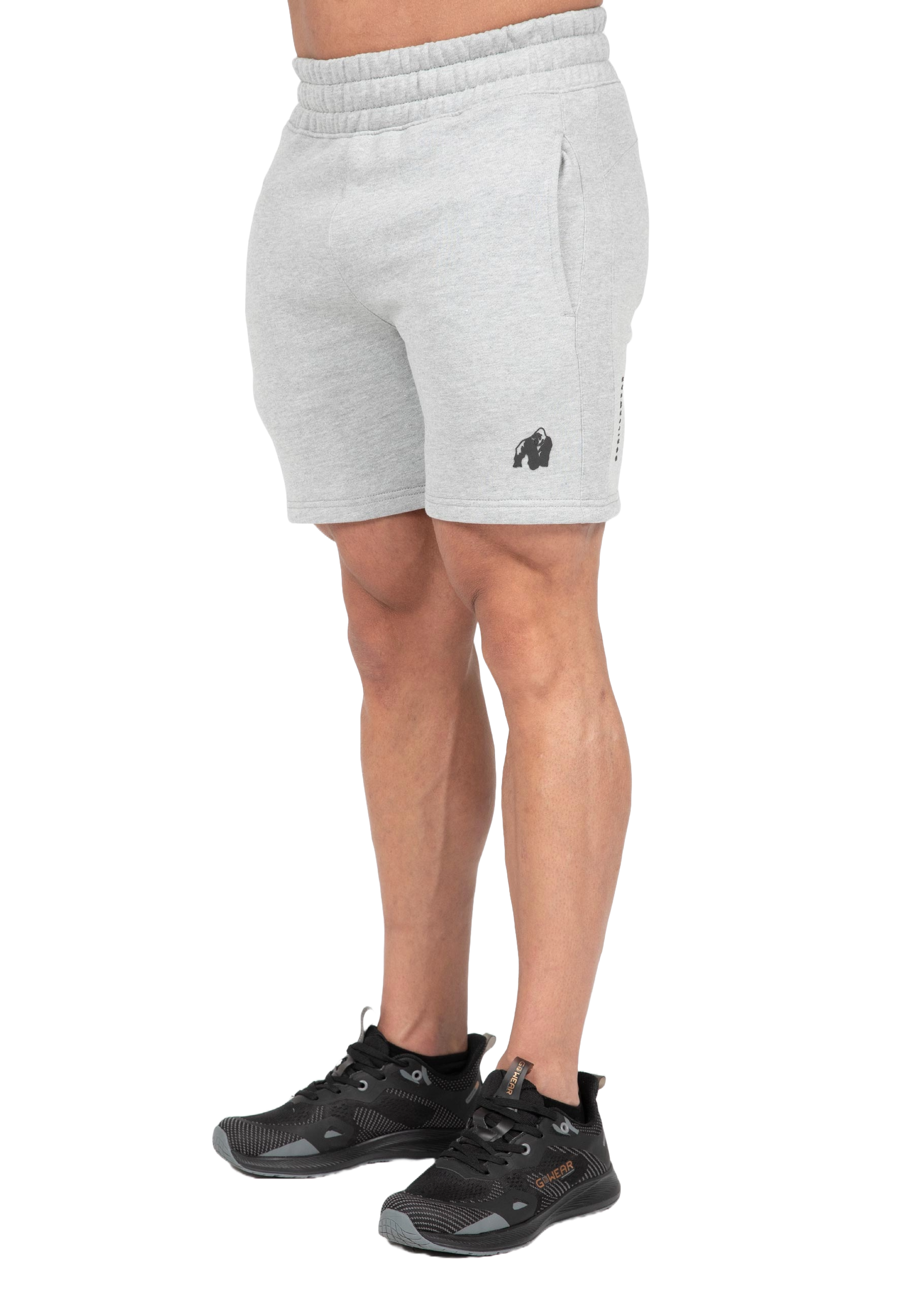 Leon Sweat Shorts, grey