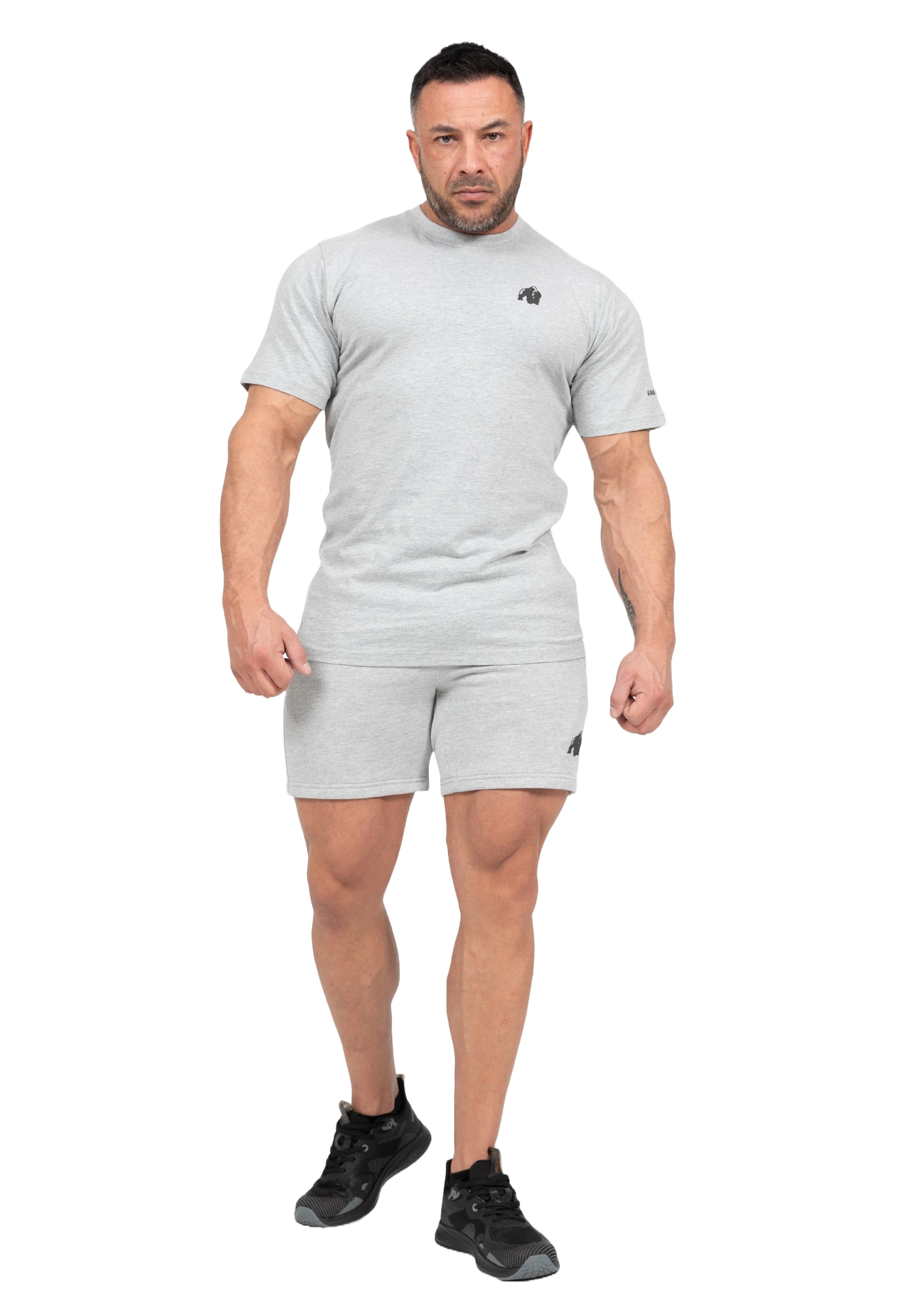 Leon Sweat Shorts, grey - 4