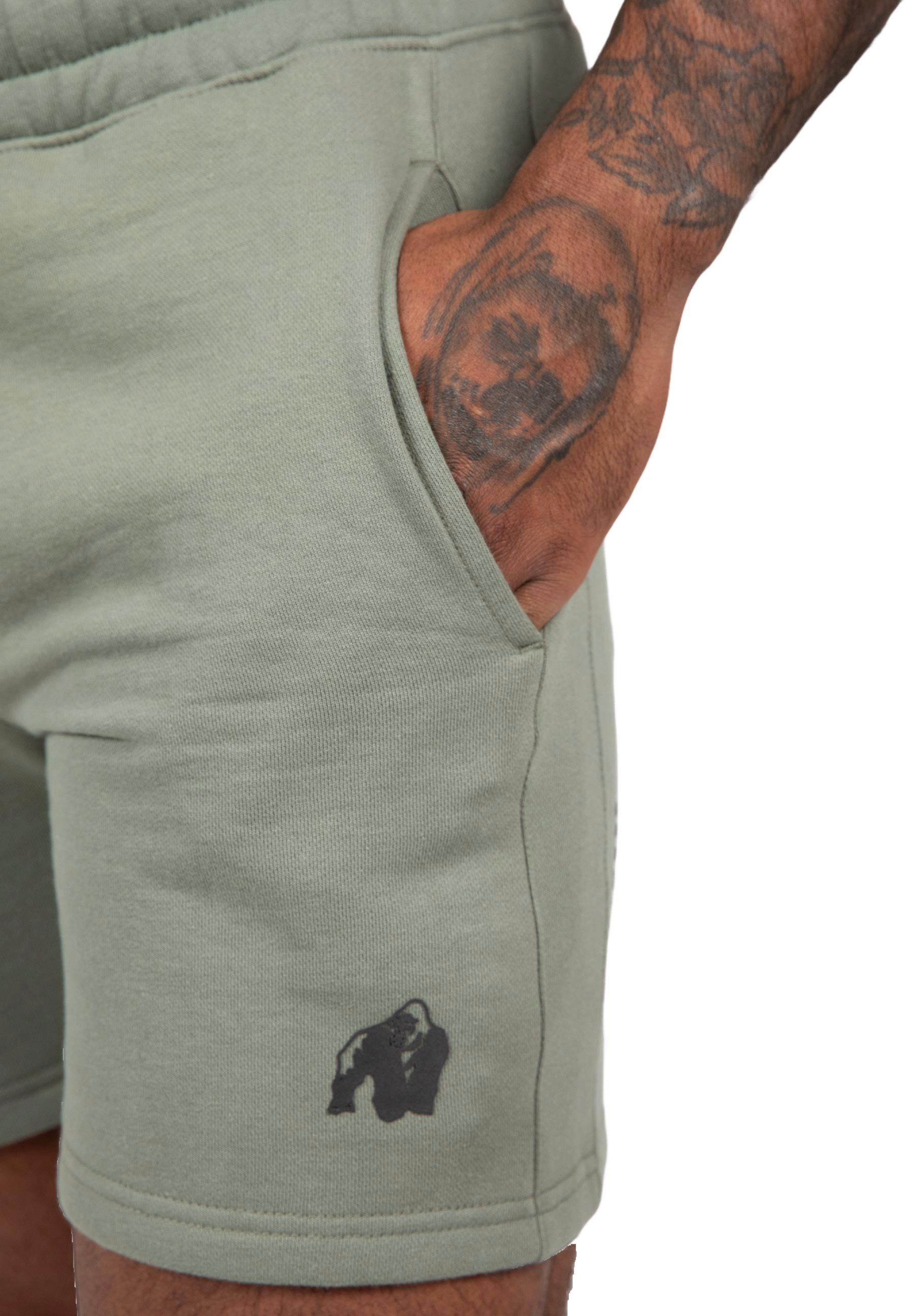Leon Sweat Shorts, green - 6