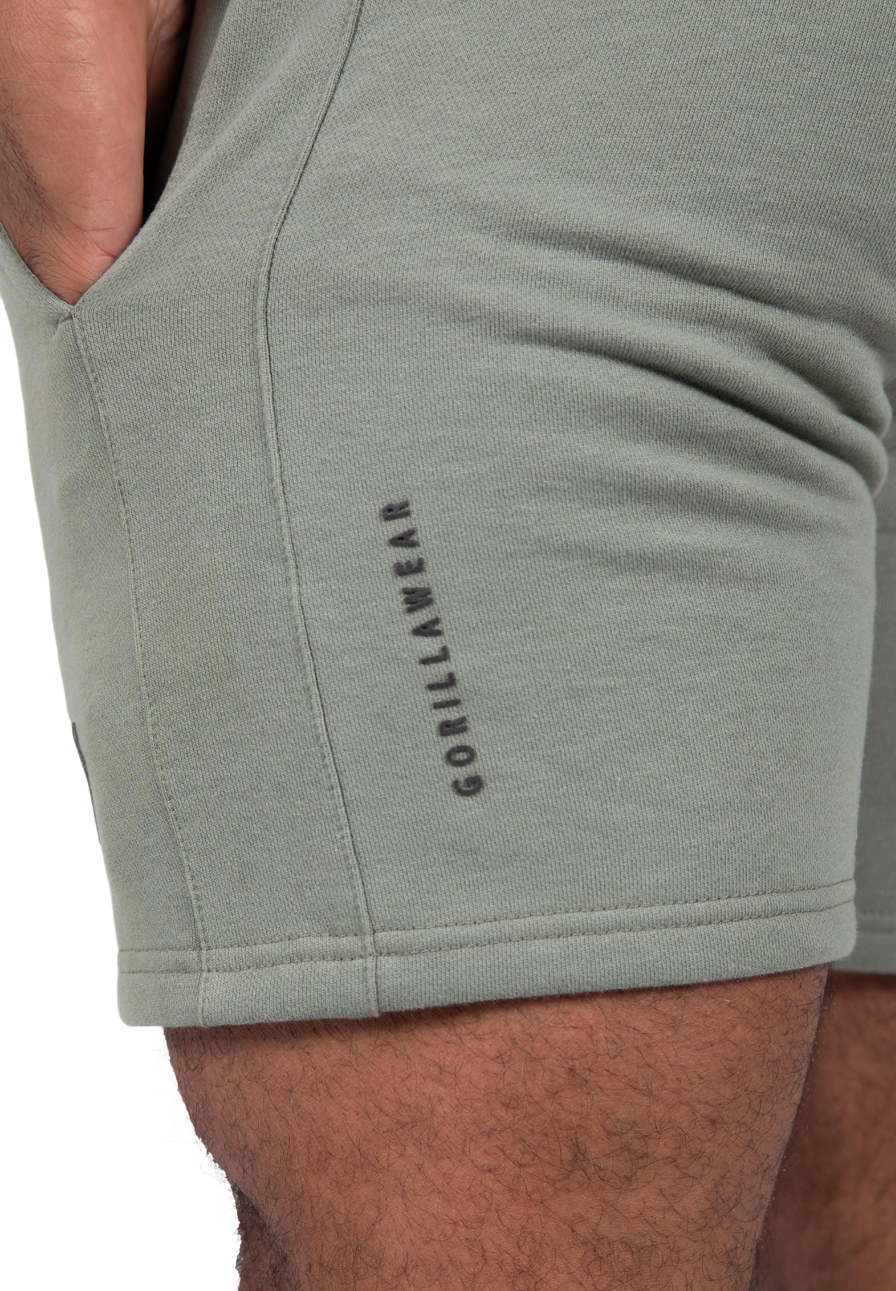 Leon Sweat Shorts, green - 5